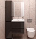 Style Line Мебель для ванной Даймонд 60 Люкс черная, PLUS подвесная – картинка-22